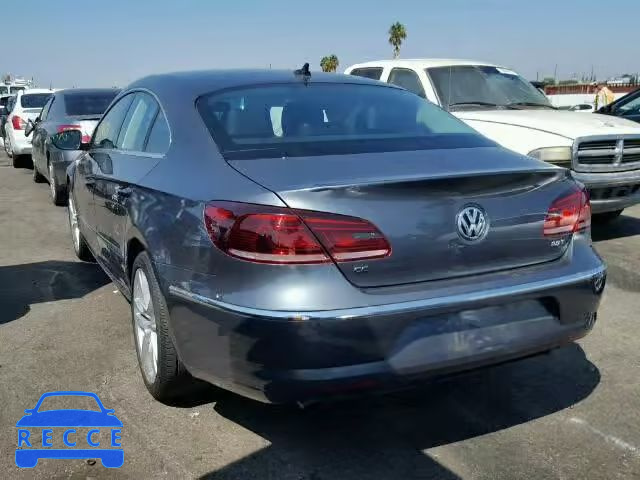 2013 VOLKSWAGEN CC LUXURY WVWRP7AN9DE570562 зображення 2