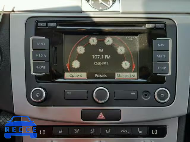 2013 VOLKSWAGEN CC LUXURY WVWRP7AN9DE570562 зображення 8