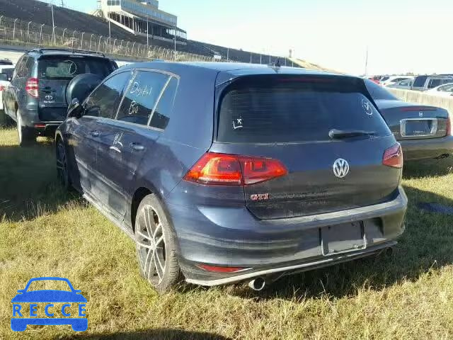 2017 VOLKSWAGEN GTI 3VW447AU7HM009705 зображення 2