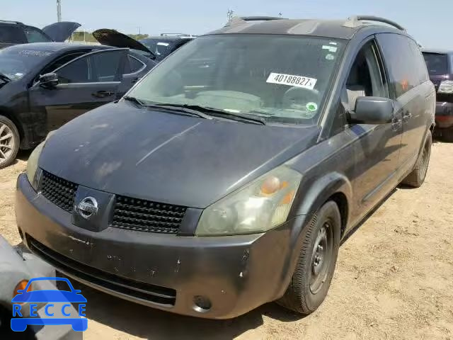 2005 NISSAN QUEST S 5N1BV28U25N122992 Bild 1