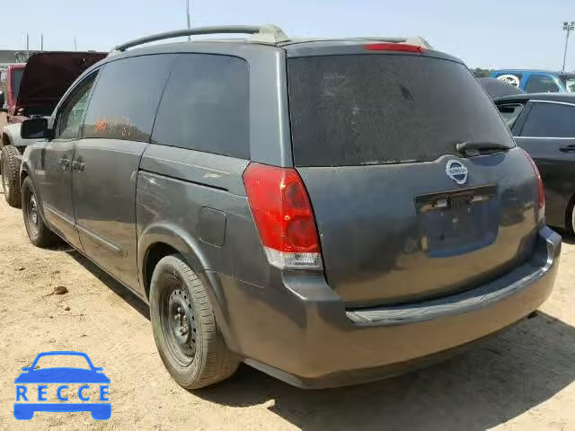 2005 NISSAN QUEST S 5N1BV28U25N122992 image 2