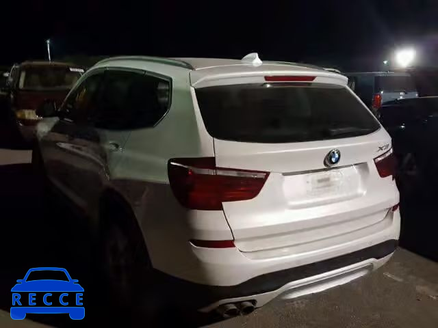 2016 BMW X3 XDRIVE3 5UXWX7C53G0S17928 зображення 2