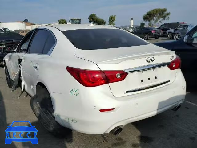 2015 INFINITI Q50 BASE JN1BV7AP1FM331687 зображення 2