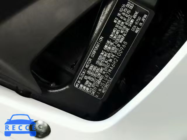 2017 SUZUKI GSX-R750 JS1GR7MA6H2100968 image 18