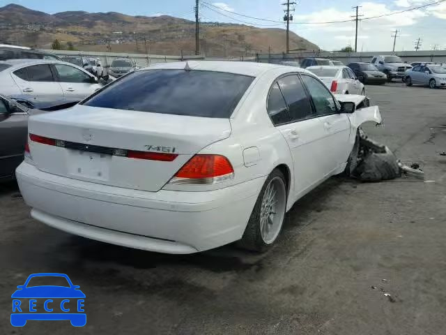 2004 BMW 745 I WBAGL63514DP72664 зображення 3