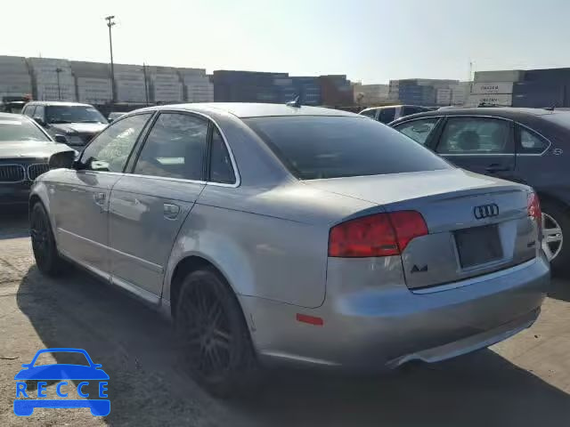 2008 AUDI A4 2.0T WAUAF78E58A064131 image 2