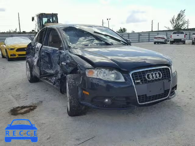 2008 AUDI A4 2.0T WAUAF78E28A083316 image 0