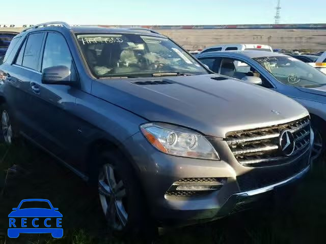 2012 MERCEDES-BENZ ML 350 BLU 4JGDA2EB3CA026168 зображення 0