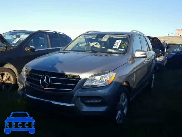 2012 MERCEDES-BENZ ML 350 BLU 4JGDA2EB3CA026168 зображення 1