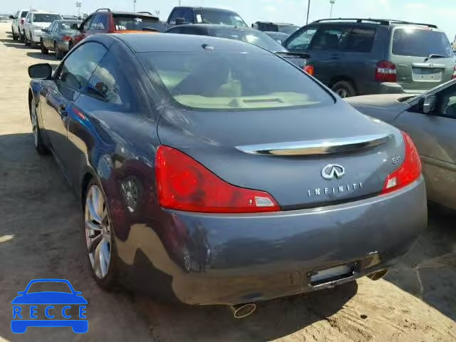 2008 INFINITI G37 BASE JNKCV64E68M106611 image 2