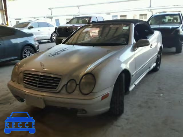 2003 MERCEDES-BENZ CLK 430 WDBLK70GX3T143956 Bild 1