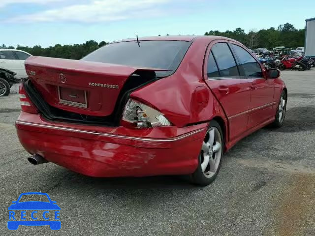 2005 MERCEDES-BENZ C 230K SPO WDBRF40J55F633540 image 3