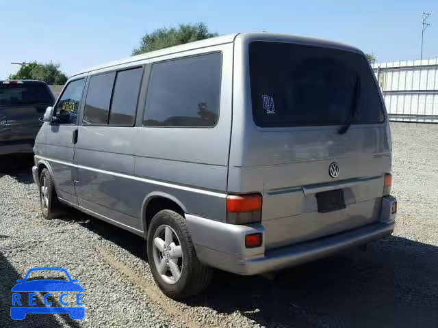 1999 VOLKSWAGEN EUROVAN MV WV2MH2701XH007208 image 2