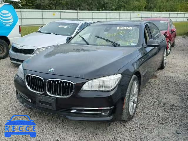 2013 BMW 750LI WBAYE8C50DD131645 зображення 1