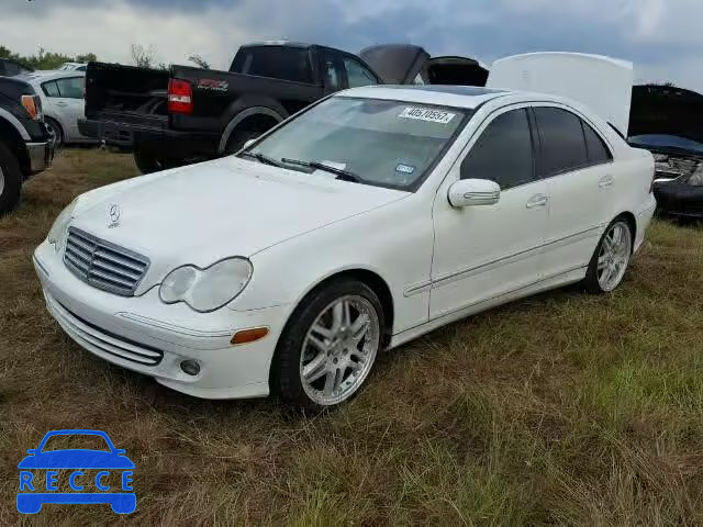 2006 MERCEDES-BENZ C WDBRF87H26F767501 image 1