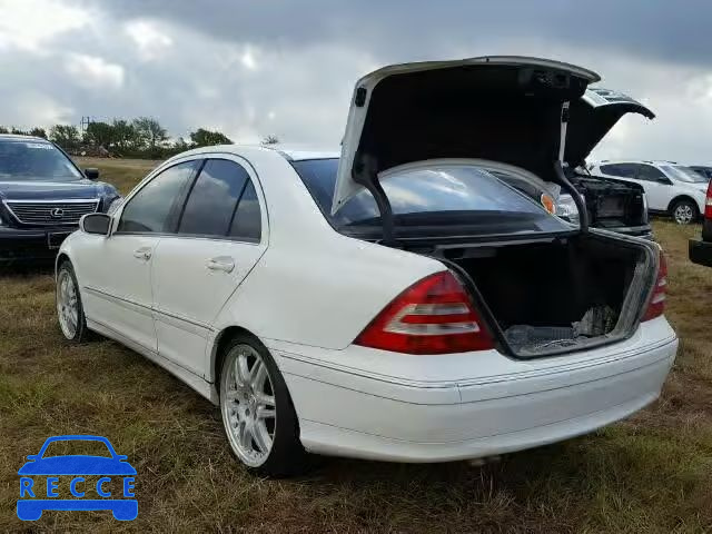 2006 MERCEDES-BENZ C WDBRF87H26F767501 image 2