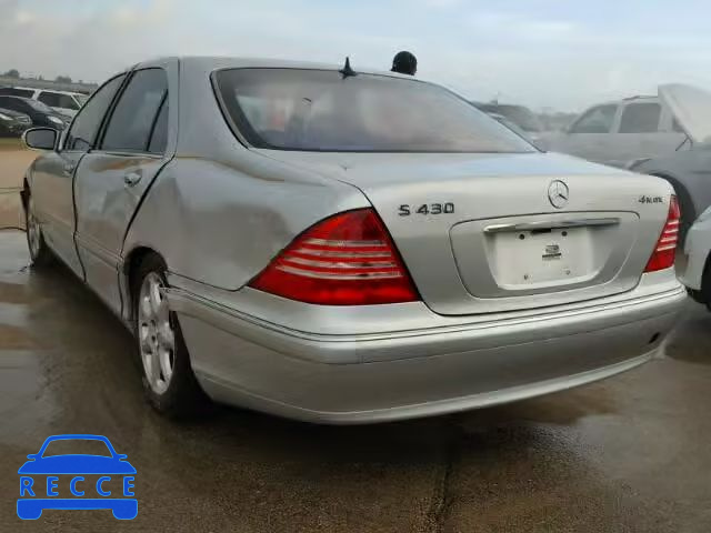 2004 MERCEDES-BENZ S 430 4MAT WDBNG83J74A417697 image 2