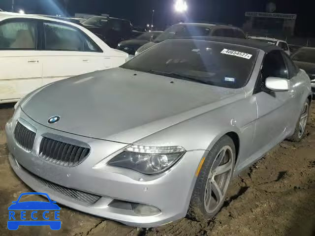 2008 BMW 650 WBAEB53528CX61415 зображення 1