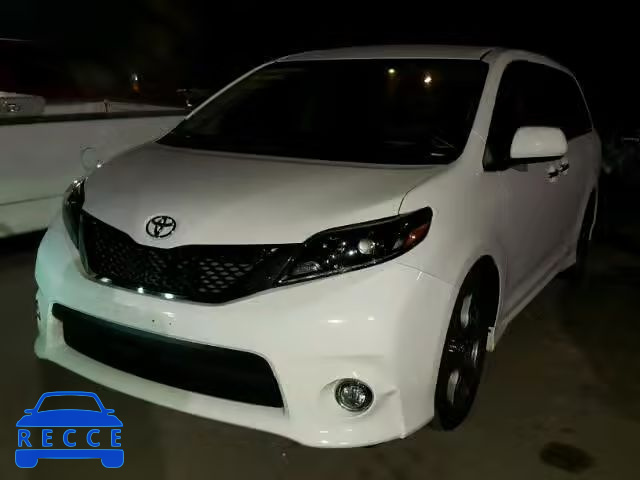 2017 TOYOTA SIENNA SE 5TDXZ3DC5HS865078 зображення 1