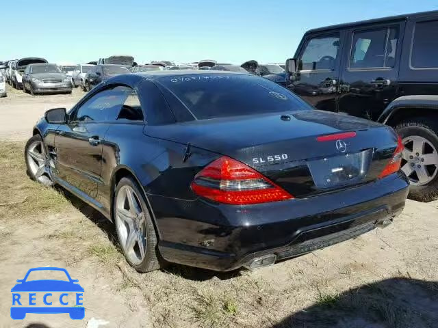 2009 MERCEDES-BENZ SL WDBSK71F69F150363 image 2