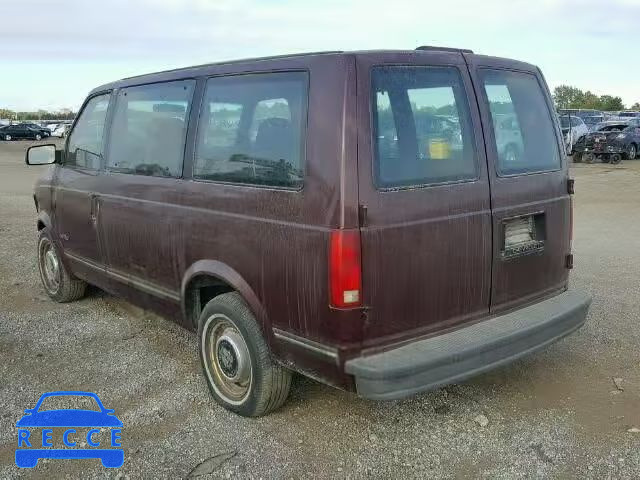 1995 CHEVROLET ASTRO 1GNDM19W0SB199200 image 2