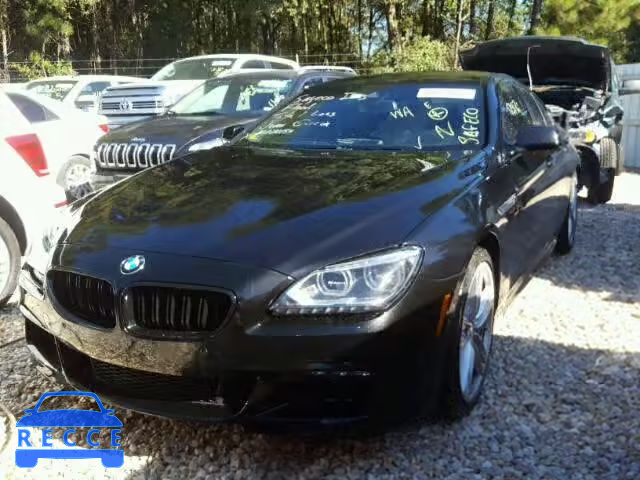 2014 BMW 650 I WBA6B2C5XED129495 image 1