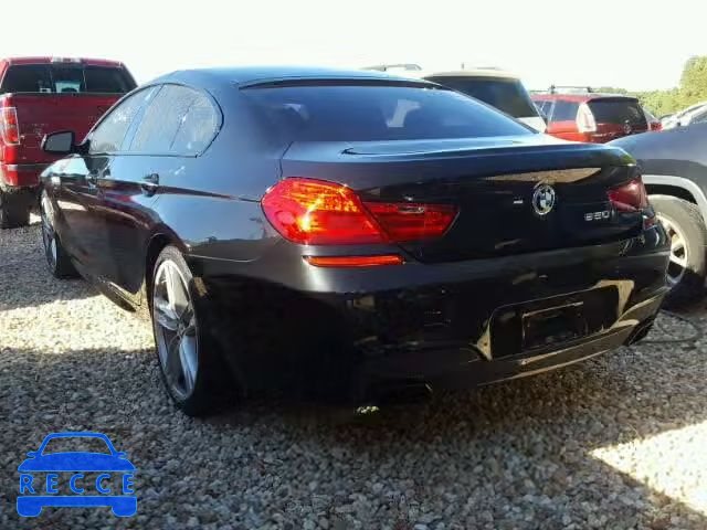 2014 BMW 650 I WBA6B2C5XED129495 зображення 2