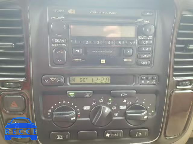 2001 TOYOTA LAND CRUIS JTEHT05J712006469 зображення 8