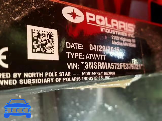 2015 POLARIS RANGER 3NSRMA572FE379721 image 9