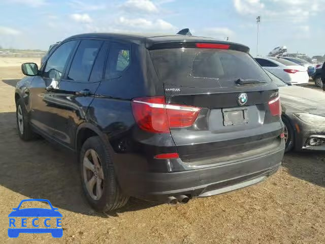 2012 BMW X3 5UXWX5C50CL725903 image 2