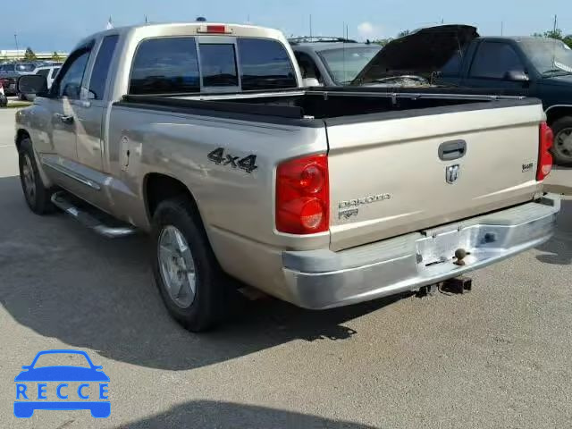 2005 DODGE DAKOTA LAR 1D3HW52NX5S230753 зображення 2