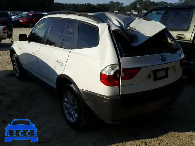 2005 BMW X3 2.5I WBXPA73425WC45640 image 2