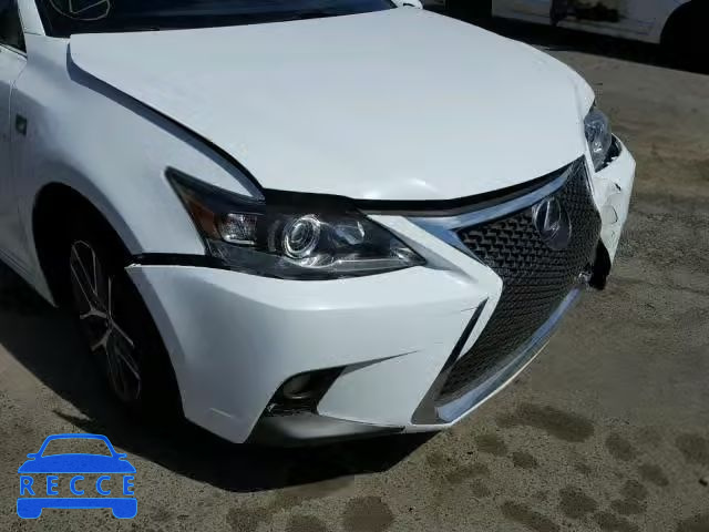 2017 LEXUS CT 200 JTHKD5BH9H2296566 image 8