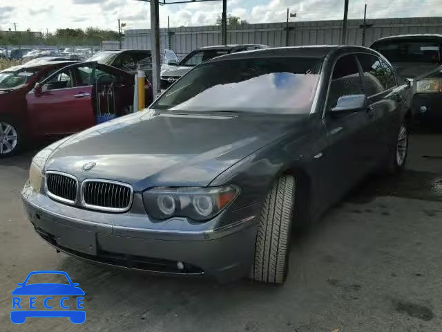 2005 BMW 745 WBAGN63515DS56283 зображення 1