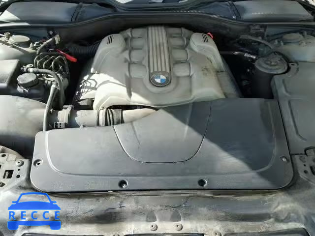 2005 BMW 745 WBAGN63515DS56283 зображення 6