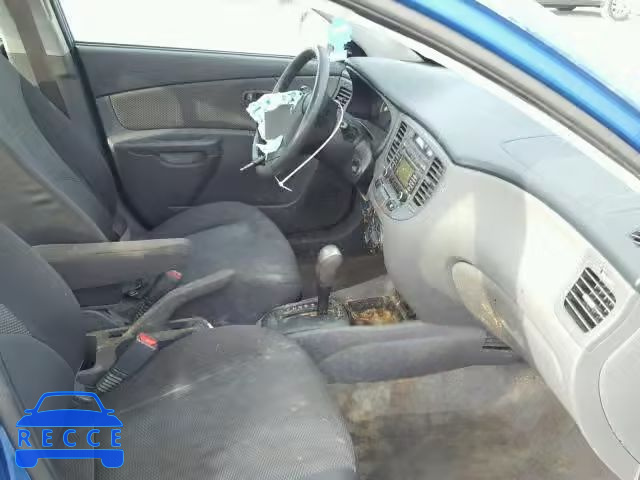 2009 KIA RIO BASE KNADE223696531278 image 4