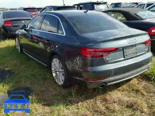 2017 AUDI A4 PREMIUM WAUENAF44HN037572 image 2