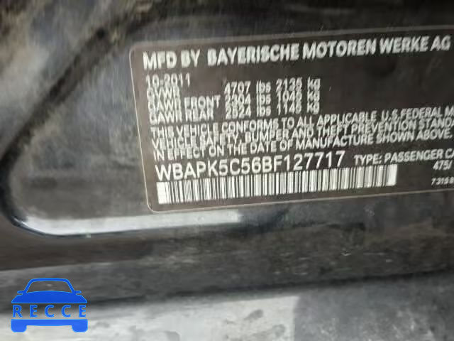 2011 BMW 328 XI SUL WBAPK5C56BF127717 image 9