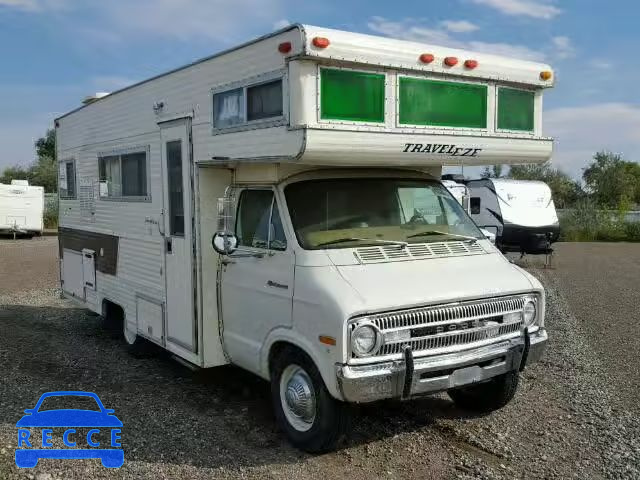 1972 DODGE MOTORHOME B31BF2V600113 image 0