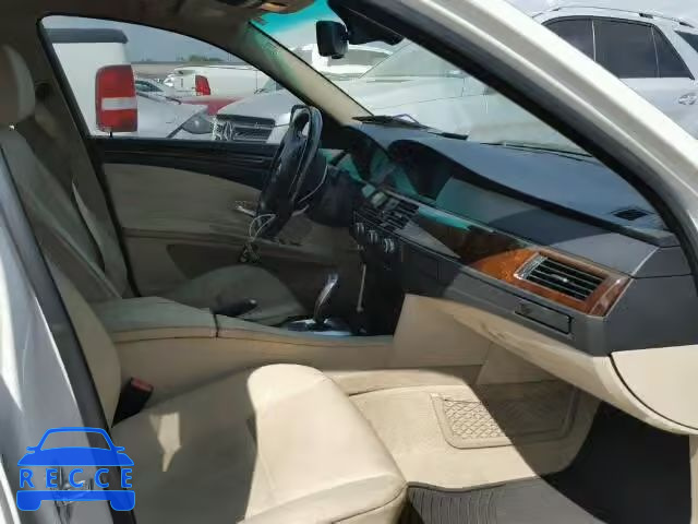 2009 BMW 528 I WBANU53559C119217 image 4
