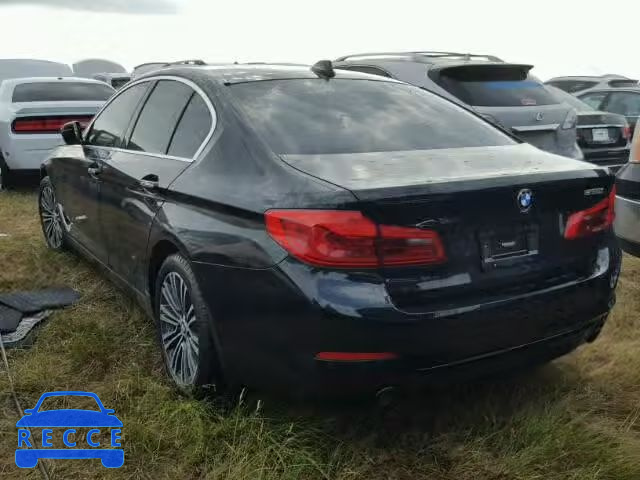 2017 BMW 530 I WBAJA5C35HWA35260 зображення 2