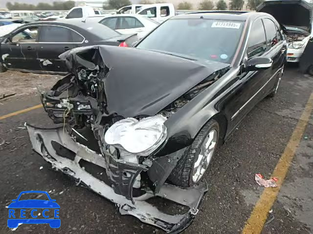 2007 MERCEDES-BENZ C 230 WDBRF52H97A953959 image 1