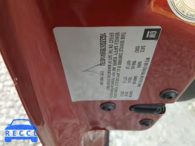 2008 PONTIAC G6 BASE 1G2ZG57B984145781 Bild 9