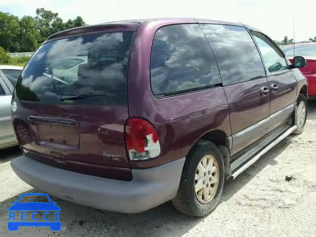 2000 PLYMOUTH VOYAGER SE 2P4GP45G1YR590472 image 3