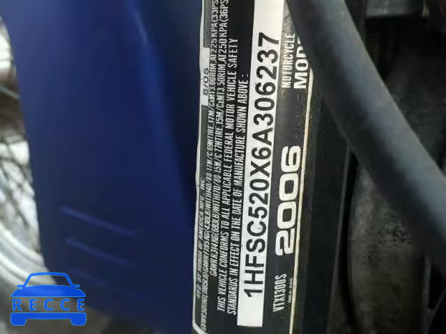 2006 HONDA VT1300 1HFSC520X6A306237 image 9