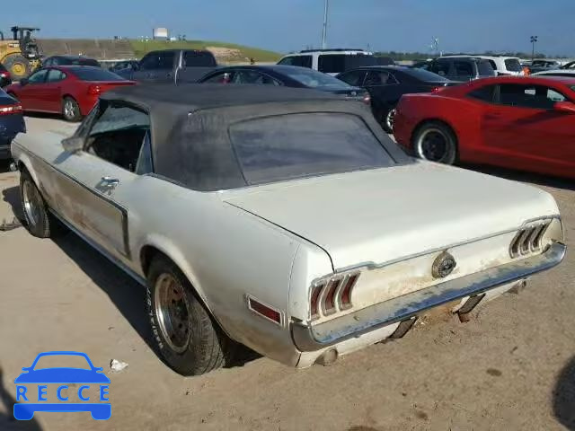 1968 FORD MUSTANG 8T03T117014 image 2