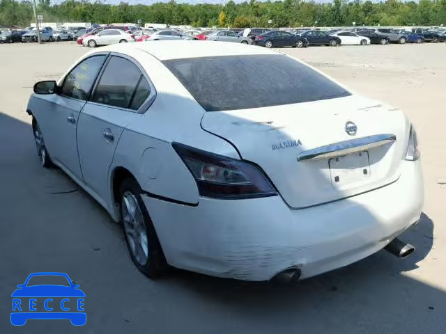 2014 NISSAN MAXIMA S 1N4AA5AP0EC454934 зображення 2