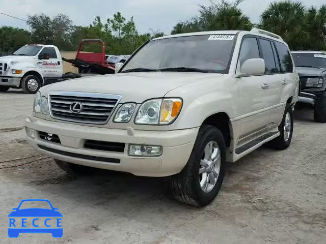 2003 LEXUS LX 470 JTJHT00W133528810 image 1