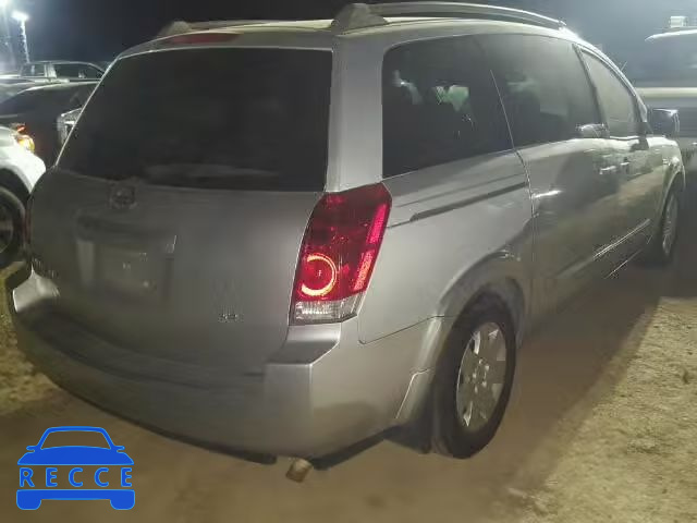 2005 NISSAN QUEST S 5N1BV28U25N110583 Bild 3