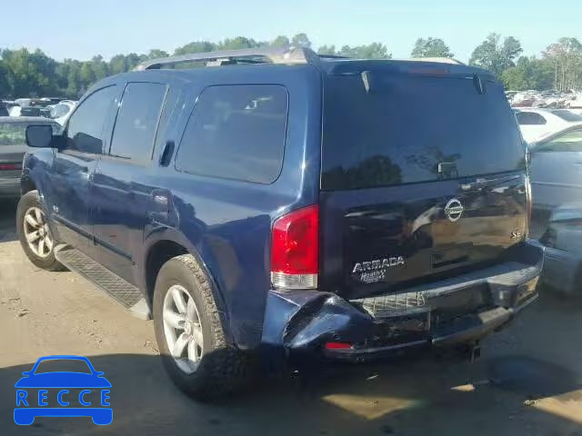 2008 NISSAN ARMADA SE 5N1BA08D28N601949 image 9